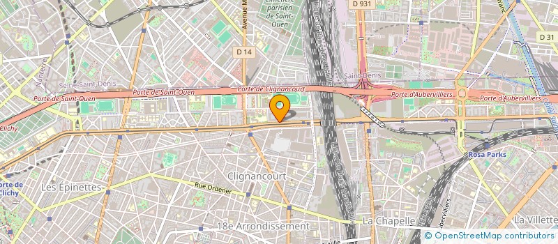 localisation de l'entreprise MADAME ANNE MARIE BELIME  PARIS