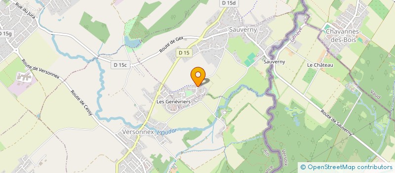 localisation de l'entreprise MADAME ANNE-MARIE BENIE  SAUVERNY