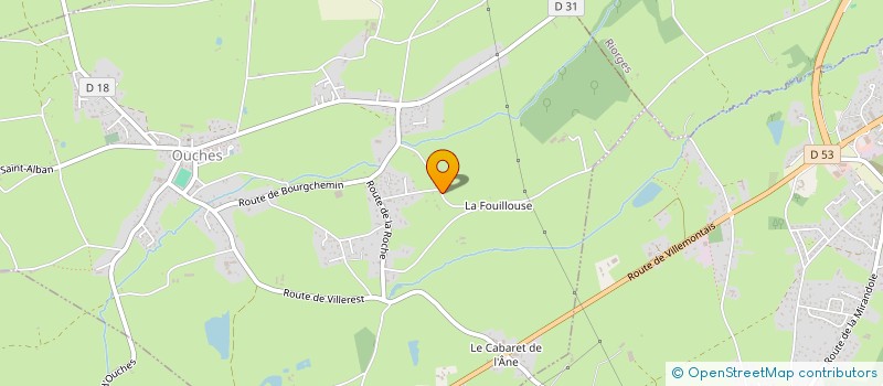 localisation de l'entreprise MADAME ANNE-MARIE BERTHOLET  ROANNE