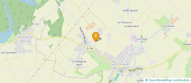 localisation de l'entreprise MADAME ANNE-MARIE BIRONNEAU  PUY-DE-SERRE