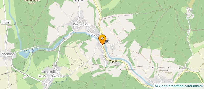 localisation de l'entreprise MADAME ANNE MARIE BLUNTZER  ISSANS