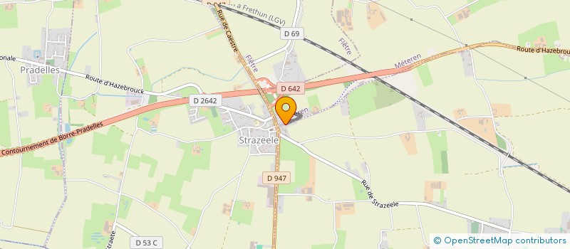 localisation de l'entreprise MADAME ANNE-MARIE BOLLIER  MERRIS