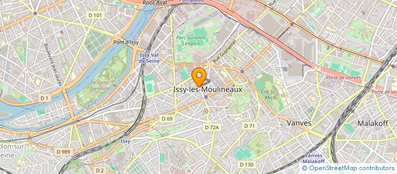 localisation de l'entreprise MADAME ANNE-MARIE BOUJU à ISSY-LES-MOULINEAUX