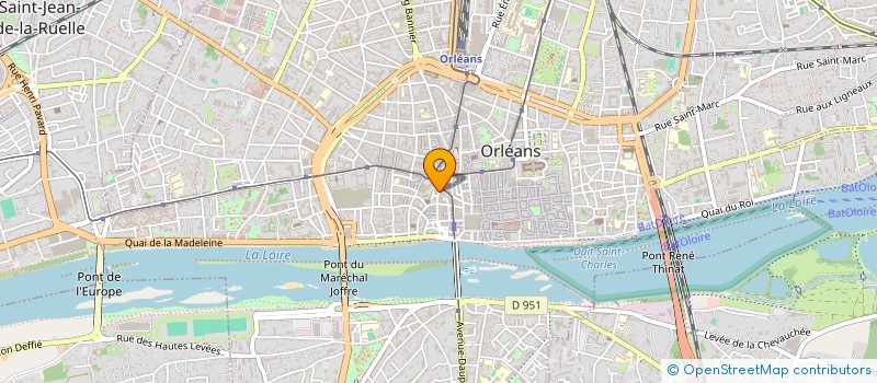 localisation de l'entreprise MADAME ANNE-MARIE BOURG à ORLEANS