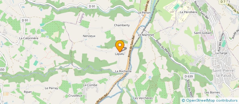 localisation de l'entreprise MADAME ANNE-MARIE BOURGEOIS  SAINT-GERMAIN-NUELLES