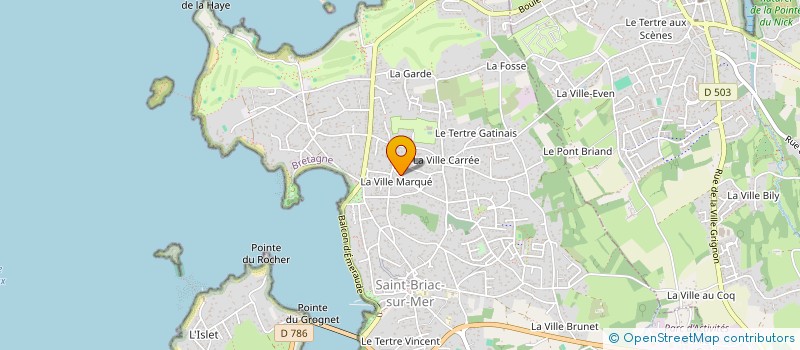 localisation de l'entreprise MADAME ANNE MARIE BRANELLEC à SAINT-BRIAC-SUR-MER