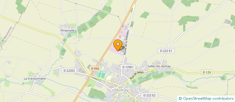 localisation de l'entreprise MADAME ANNE-MARIE BRAULT  AULNAY