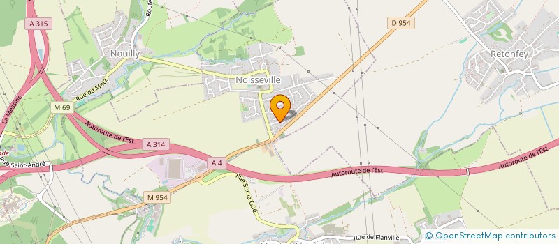 localisation de l'entreprise MADAME ANNE-MARIE BRECH  NOISSEVILLE