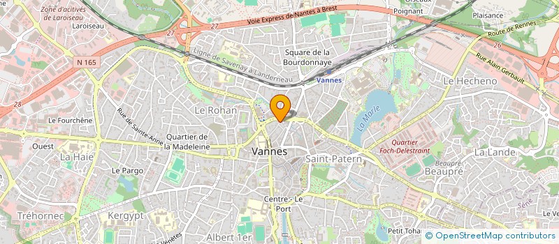 localisation de l'entreprise MADAME ANNE MARIE BUHAN à VANNES