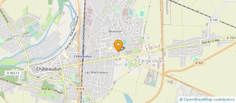 localisation de l'entreprise MADAME ANNE-MARIE CAILLET à CHATEAUDUN