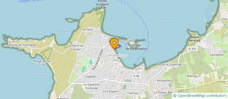 localisation de l'entreprise MADAME ANNE-MARIE CASELLINI  CAMARET-SUR-MER