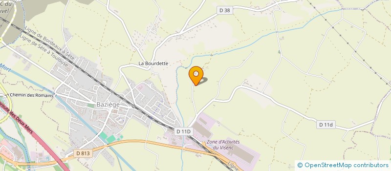 localisation de l'entreprise MADAME ANNE-MARIE CELLIER à BAZIEGE