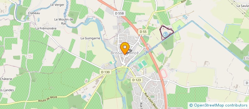 localisation de l'entreprise MADAME ANNE-MARIE CEPA à BRISSAC LOIRE AUBANCE