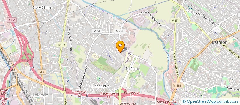 localisation de l'entreprise MADAME ANNE-MARIE CERNEAUX  LAUNAGUET