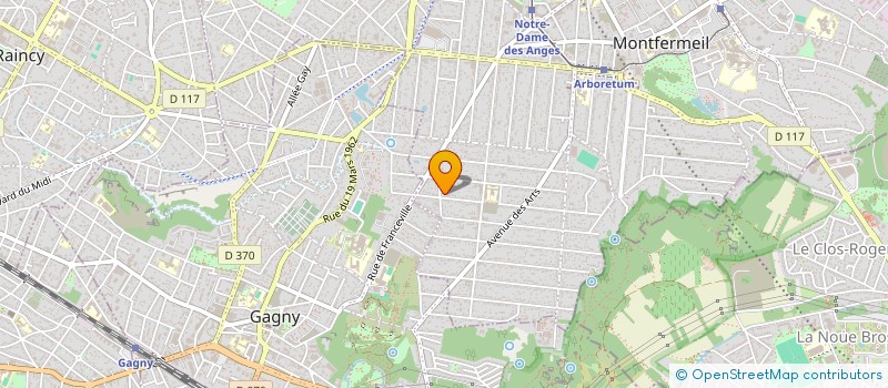 localisation de l'entreprise MADAME ANNE-MARIE CHAMPION  MONTFERMEIL