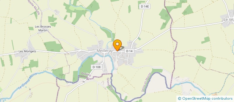 localisation de l'entreprise MADAME ANNE-MARIE CHARLIER  MEILLERAY