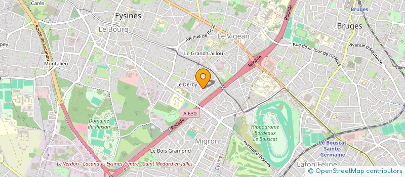 localisation de l'entreprise MADAME ANNE-MARIE CHIES  EYSINES