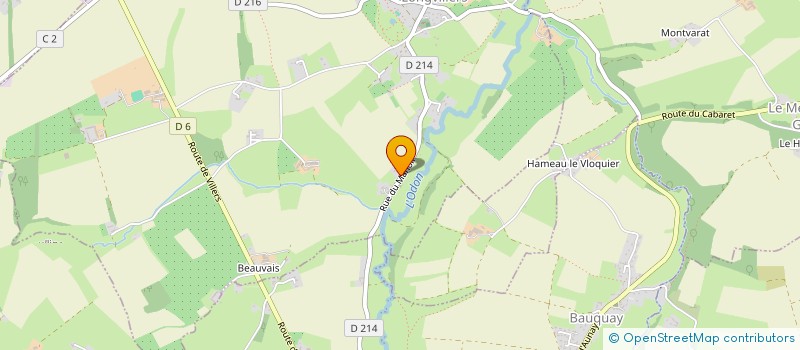 localisation de l'entreprise MADAME ANNE-MARIE CLERVAL  LONGVILLERS