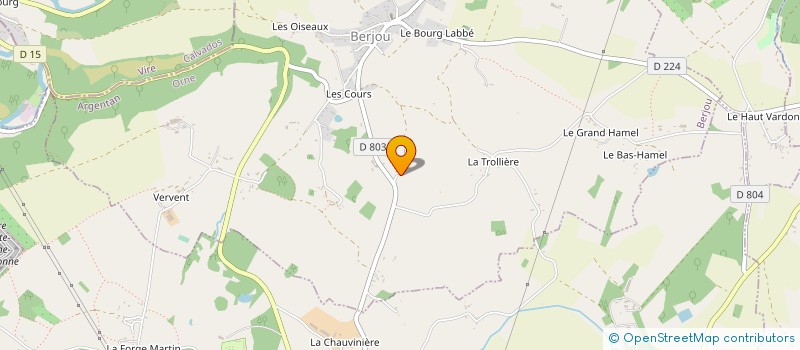 localisation de l'entreprise MADAME ANNE-MARIE COLLET à ATHIS-VAL DE ROUVRE