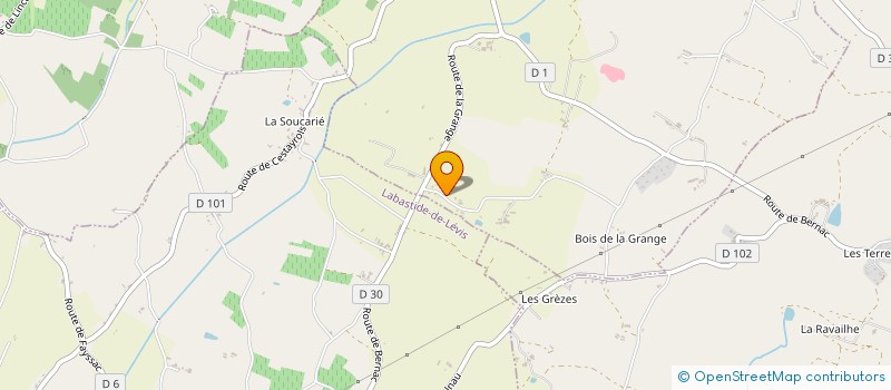 localisation de l'entreprise MADAME ANNE MARIE COMBES à BERNAC