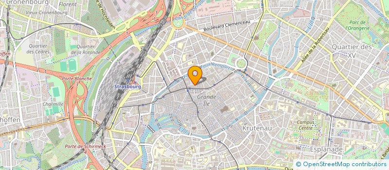 localisation de l'entreprise MADAME ANNE-MARIE CORTEGGIANI à STRASBOURG