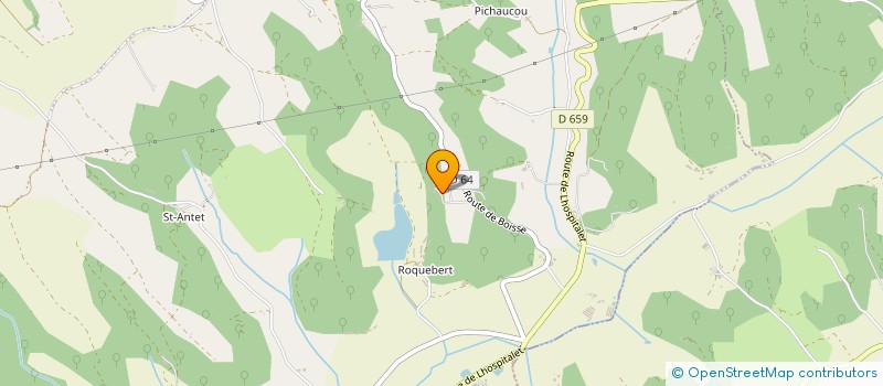 localisation de l'entreprise MADAME ANNE-MARIE COSSAUNE  CASTELNAU-MONTRATIER