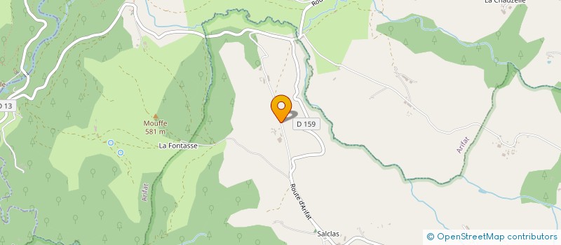 localisation de l'entreprise MADAME ANNE-MARIE COSTE  MONTREDON-LABESSONNIE