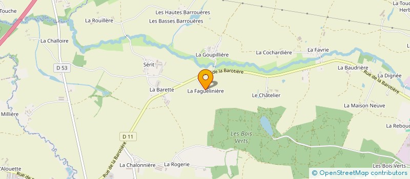 localisation de l'entreprise MADAME ANNE-MARIE COUTAND  LES HERBIERS