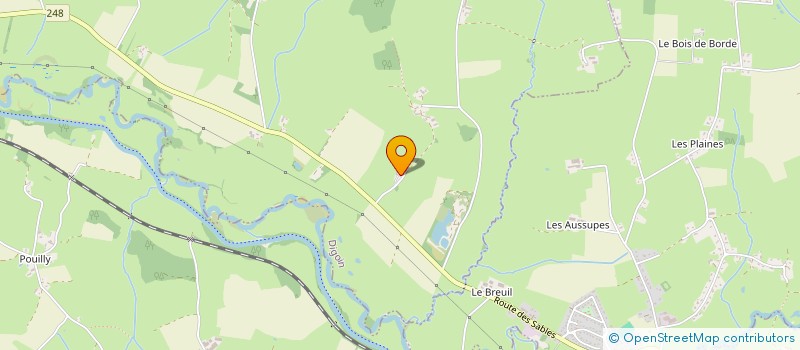 localisation de l'entreprise MADAME ANNE-MARIE CYPRES  DIGOIN