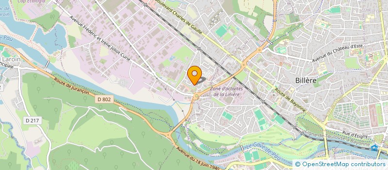 localisation de l'entreprise MADAME ANNE-MARIE DA SILVA  LONS