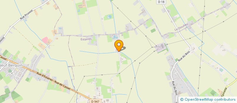 localisation de l'entreprise MADAME ANNE-MARIE DEBRUYNE  ESTAIRES