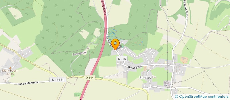 localisation de l'entreprise MADAME ANNE MARIE DELHAIZE  SORRUS