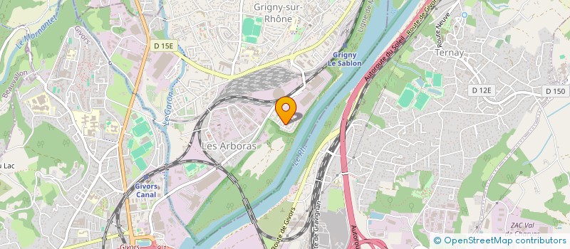 localisation de l'entreprise MADAME ANNE-MARIE DEMIAZ  GRIGNY