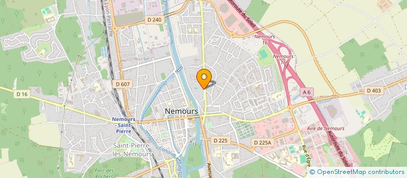 localisation de l'entreprise MADAME ANNE-MARIE DESRUES  NEMOURS