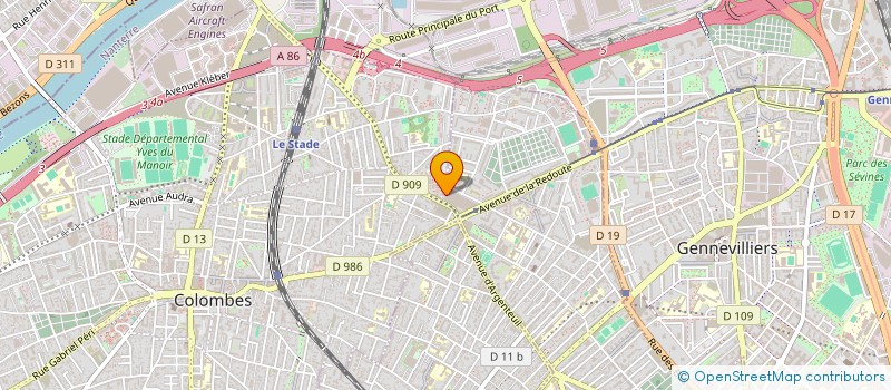 localisation de l'entreprise MADAME ANNE-MARIE DJIBA DIEDHIOU à ASNIERES-SUR-SEINE