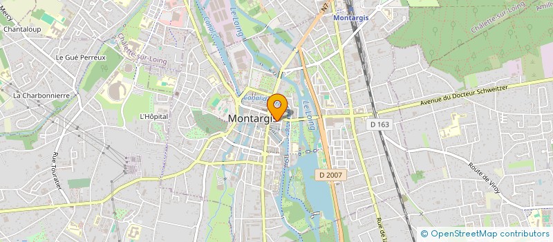 localisation de l'entreprise MADAME ANNE-MARIE DU BOUCHER à MONTARGIS