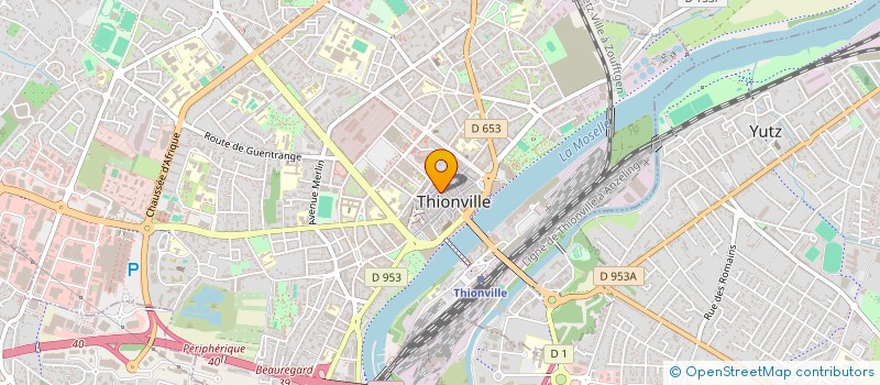 localisation de l'entreprise MADAME ANNE-MARIE DUBOIS à THIONVILLE