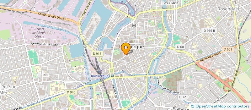 localisation de l'entreprise MADAME ANNE MARIE DUBUS à DUNKERQUE