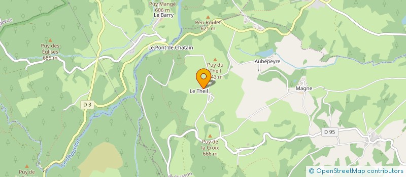 localisation de l'entreprise MADAME ANNE-MARIE DUFOUR à SAINT-YRIEIX-LA-MONTAGNE