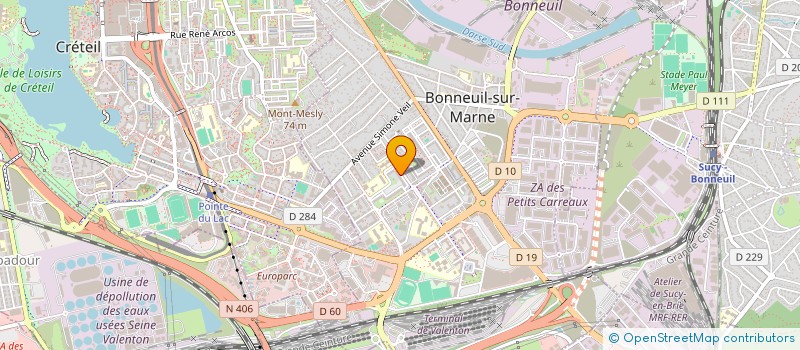 localisation de l'entreprise MADAME ANNE-MARIE ELIAN  BONNEUIL-SUR-MARNE