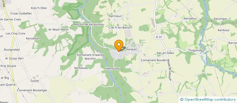 localisation de l'entreprise MADAME ANNE MARIE EMILIE PRIGENT à CAVAN