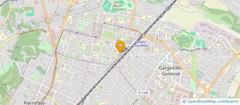 localisation de l'entreprise MADAME ANNE-MARIE ESSAMBA  SARCELLES