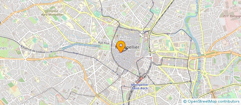 localisation de l'entreprise MADAME ANNE-MARIE ESTEVE à MONTPELLIER