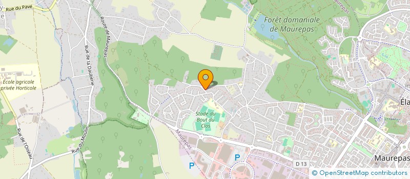 localisation de l'entreprise MADAME ANNE-MARIE EVEN  MAUREPAS