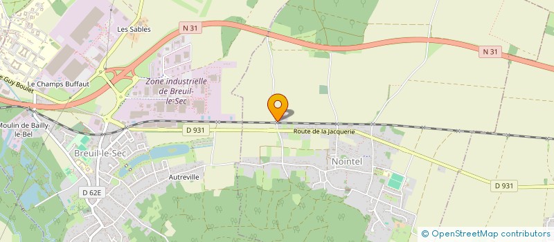 localisation de l'entreprise MADAME ANNE-MARIE FAVREL  NOINTEL