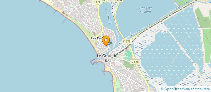 localisation de l'entreprise MADAME ANNE MARIE FERNANDEZ  LE GRAU DU ROI