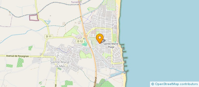 localisation de l'entreprise MADAME ANNE-MARIE FIGUERES  SAINTE-MARIE-LA-MER