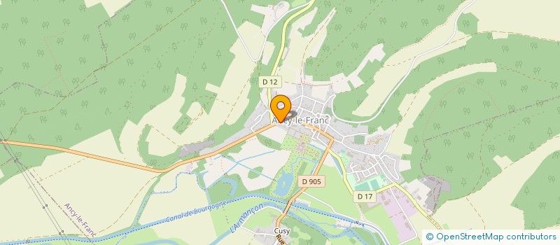localisation de l'entreprise MADAME ANNE-MARIE FOLOPE à ANCY-LE-FRANC