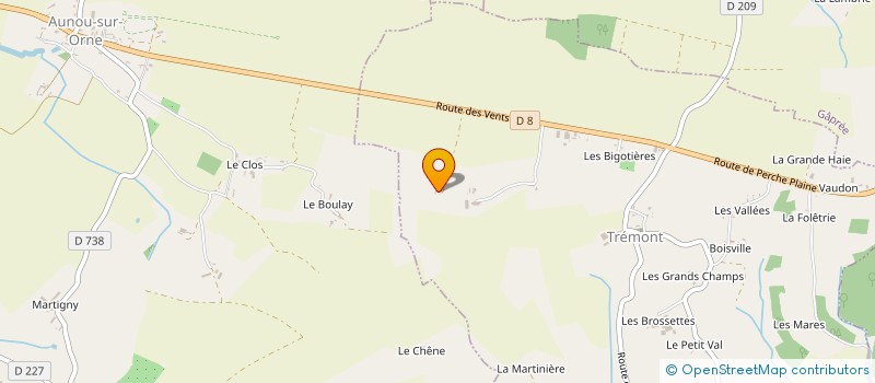localisation de l'entreprise MADAME ANNE-MARIE FRIBOULET à TREMONT