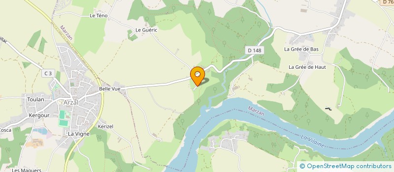 localisation de l'entreprise MADAME ANNE-MARIE GAUTIER  MARZAN